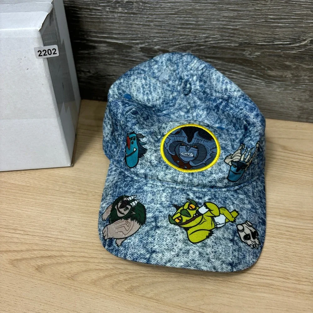 Trollhunters Hat Cap Strap Back Youth Blue Dreamworks Lightweght Adjustable Boys